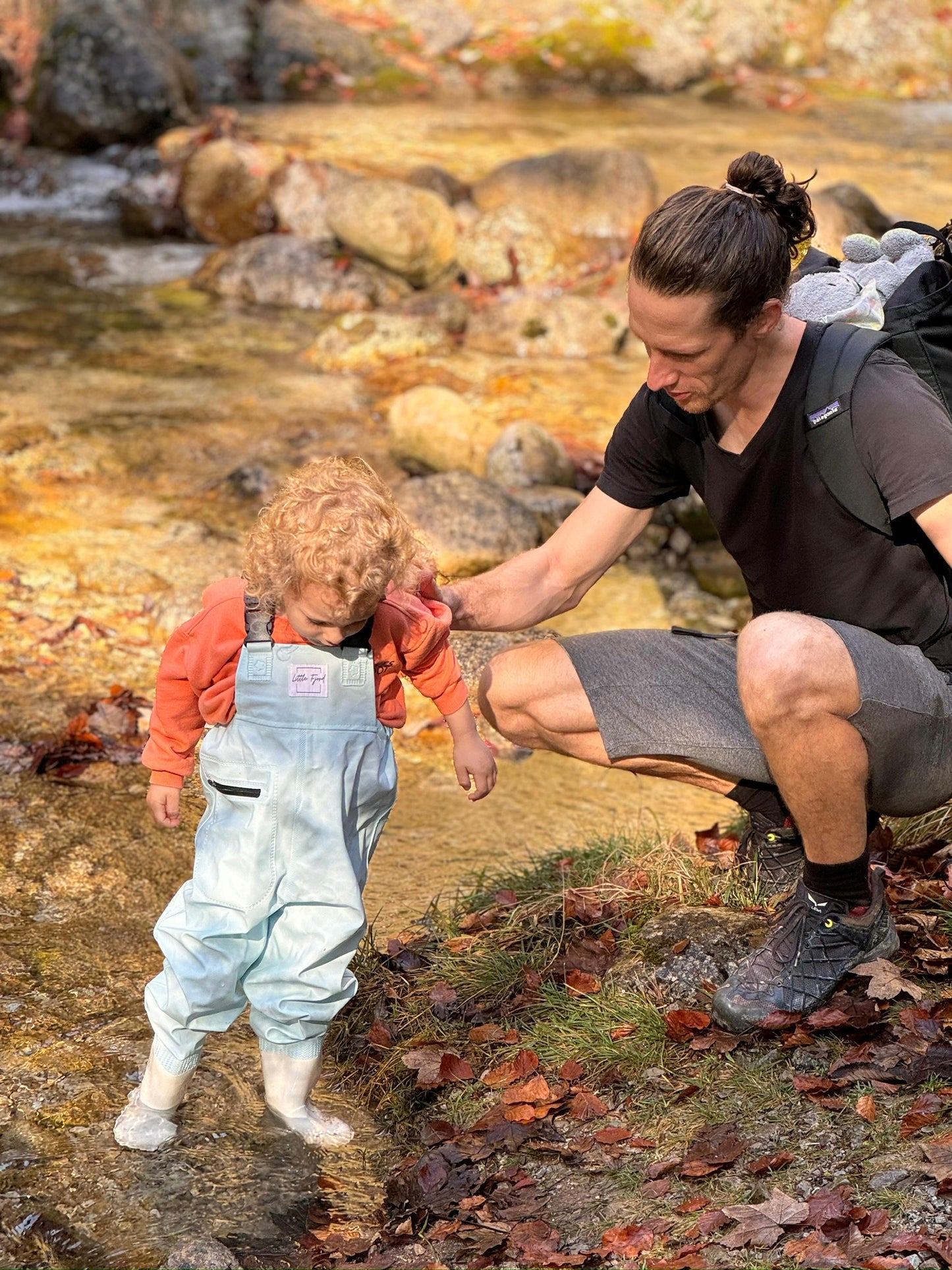 Kinder Regenhose / Matschhose Blau