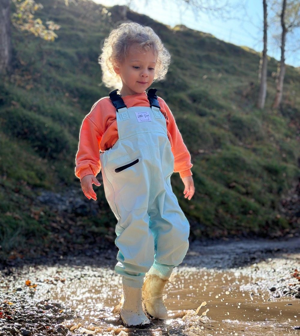 Kinder Regenhose / Matschhose Blau